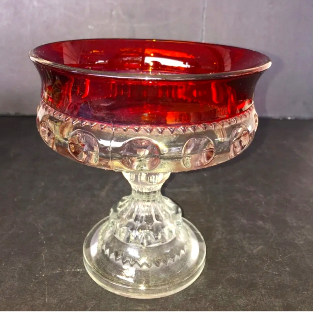 Vintage kings crown candy dish